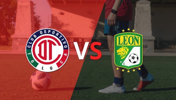 Comenzó el segundo tiempo y Toluca FC está empatando con León en el estadio Nemesio Díez