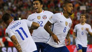 Chile ganó 2-1 a Bolivia y sigue con vida en la Copa América Centenario
