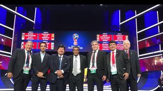 Para enmarcar: Las fotografías que se sacó Gareca y la delegación peruana en el sorteo del Mundial