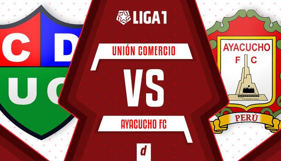 Unión Comercio vs. Ayacucho FC EN VIVO por la Liga 1 desde Moyobamba vía Gol Perú. (Diseño: Depor)