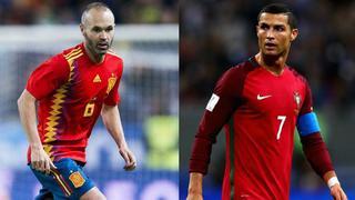 España vs. Portugal: fecha, hora y canales del primer partidazo de Rusia 2018