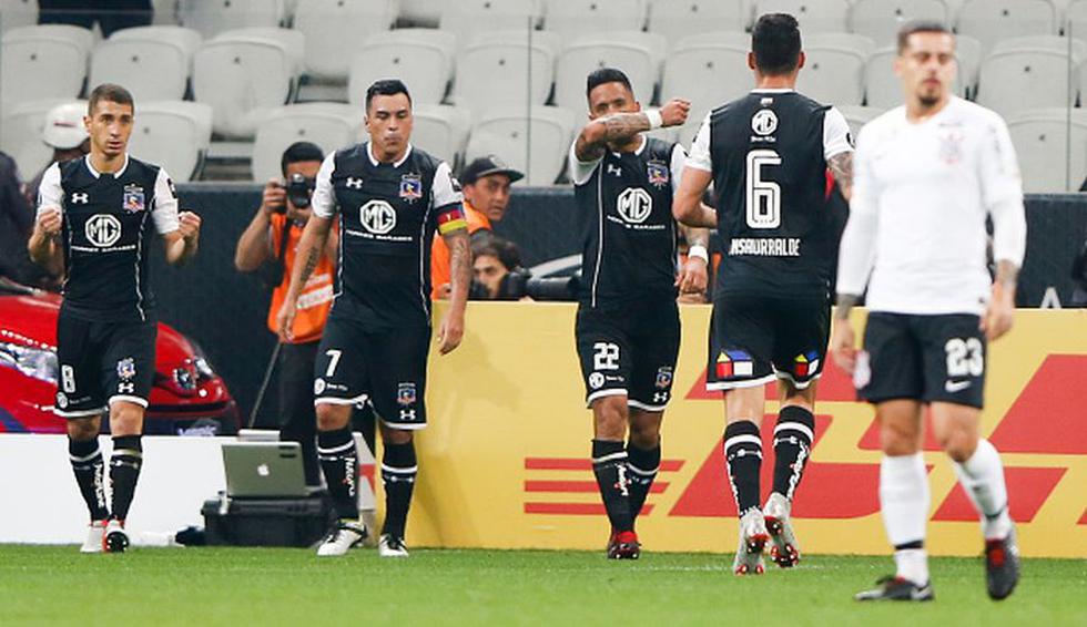Colo Colo vs. Corinthians: juegan por el pase a cuartos de final de Copa Libertadores. (Getty Images)