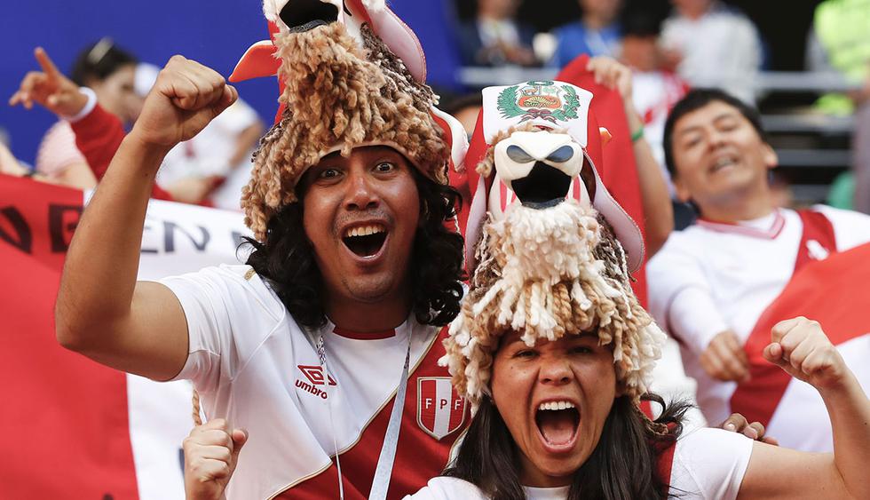 Perú vs. Dinamarca: hinchas peruanos también estamos de vuelta y así se pintaron las tribunas en Saransk