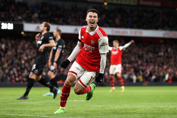 Gabriel Martinelli renovó con Arsenal hasta 2027. (Foto: Getty Images)