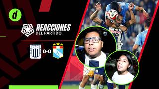 Alianza Lima 0-0 Cristal: Así reaccionaron los hinchas blanquiazules tras el empate