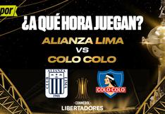 ¿A qué hora juegan Alianza Lima vs. Colo Colo y en qué canal ver Copa Libertadores? 