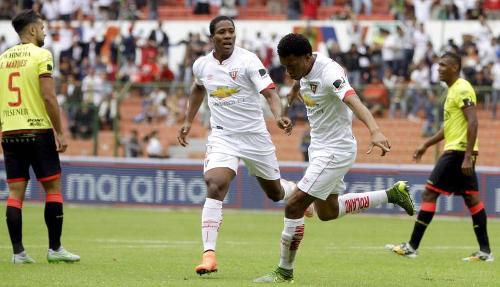Liga de Quito ganó 2-1 a Barcelona por la Serie A de Ecuador (Foto: Agencias).