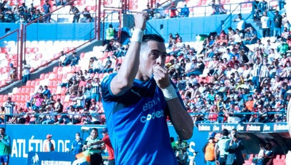 Rogelio Funes Mori le dio el triunfo a los 'Rayados' en los últimos minutos. (Foto: Monterrey)