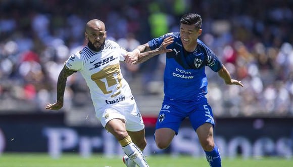 Pumas y Monterrey empataron 1-1 en el Estadio Universitario. (Foto: EFE)