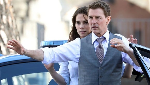 Tom Cruise y Vanessa Kirby en la película “Mission: Impossible - Dead Reckoning - Part One” (Foto: Paramount Pictures)