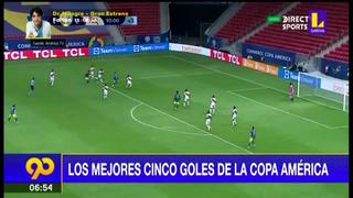 Con Yotún en la lista: Los mejores goles de la Copa América 2021