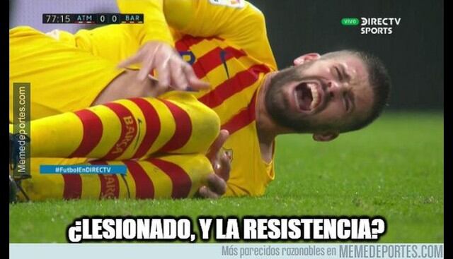 Los memes del Barcelona-Atlético de Madrid en el Wanda Metropolitano por LaLiga Santander. (Foto: Facebook)