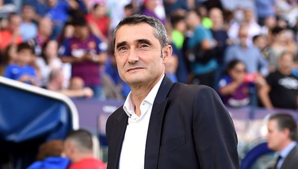 Ernesto Valverde tenía contrato en Barcelona hasta mediados de 2021. (Foto: Getty Images)