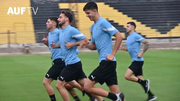 Selección de Uruguay se prepara para enfrentar a USA. (Video: Twitter)