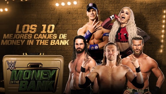 Money in the Bank es uno de los eventos más populares de WWE (Diseño Depor)
