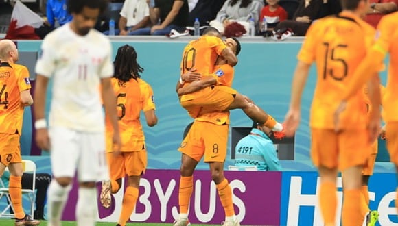 Países Bajos vs. Qatar se vieron las caras este martes por el Mundial Qatar 2022 (Foto: Getty Images).