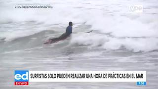 Costa Verde: deportistas aprovechan el sol para correr olas