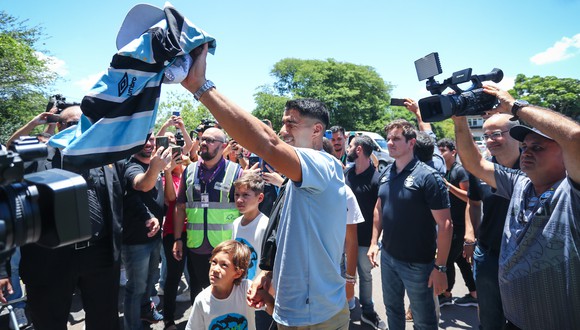 Luis Suárez llegó al Gremio luego de un breve paso por Nacional de Uruguay. (Foto: Gremio)