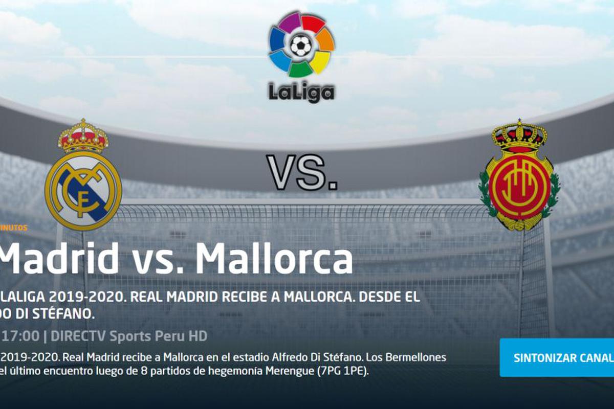 ▷ Madrid vs. Mallorca EN VIVO DIRECTO ONLINE TV: cómo, cuándo, dónde y a qué hora LIVE AHORA por LaLiga Santander 2020 desde el Alfredo di Stéfano | FUTBOL-INTERNACIONAL | DEPOR