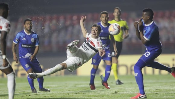 Binacional perdió por 5-1 ante Sao Paulo por Copa Libertadores 2020. (Foto: AFP)