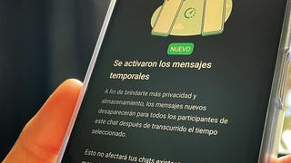 Método para activar los mensajes temporales en WhatsApp: todos los pasos