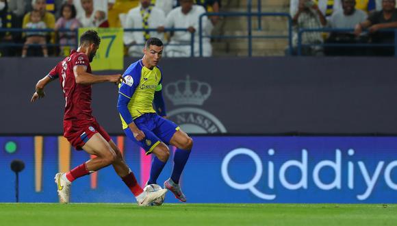 Con gol de tiro libre de Cristiano Ronaldo, Al Nassr venció a Abha y sigue en la lucha por el título. (Foto: Al Nassr)