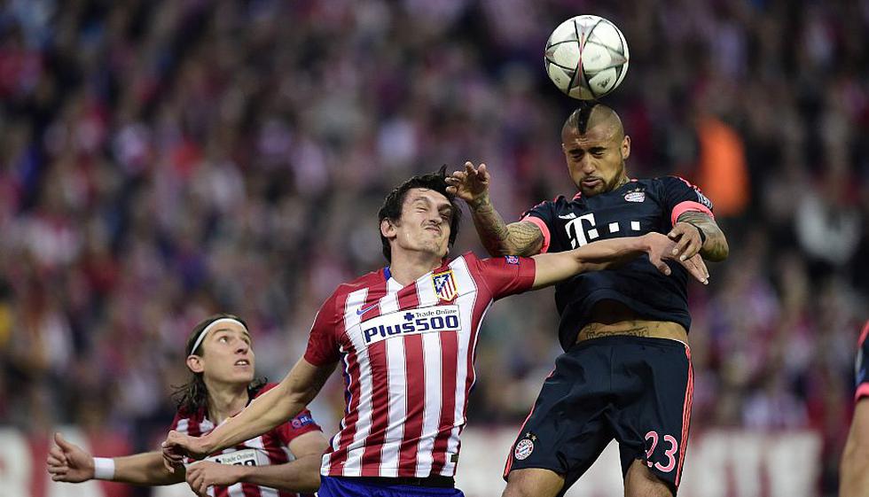 Atlético de Madrid vs Bayern Munich: las mejores imagenes del duelo (AFP).