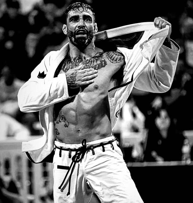 El luchador en una de sus competencias (Foto: Antonio Carlos Junior / Instagram)