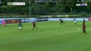 Lainez, el motor de México: el golazo de Aguirre a Turquía en Torneo Esperanzas de Toulon [VIDEO]