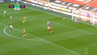 Arranque idóneo: Raúl Jiménez marcó ante Sheffield United en su partido 100 con Wolverhampton [VIDEO]