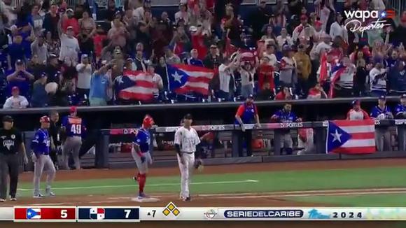Puerto Rico enfrenta a Curazao por la Serie del Caribe 2024. (Video: @CriollosCaguas)