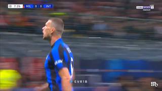 ¡Uno tras otro! Dzeko y Mjitaryán anotan para el 0-2 de Milan vs. Inter [VIDEO]