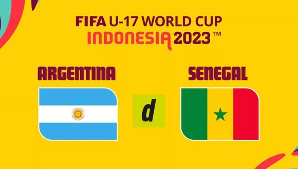 Canales y streaming que transmitieron el partido entre Argentina y Senegal por la Copa Mundial Sub 17 de la FIFA Indonesia 2023. | Crédito: fifa.com / Composición