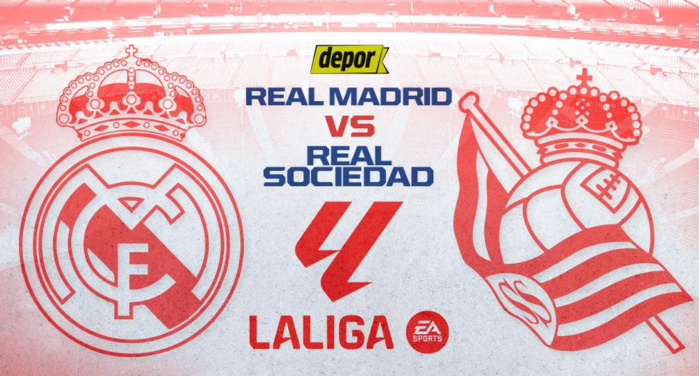 Real Madrid vs. Real Sociedad EN VIVO: minuto a minuto vía ESPN y STAR Plus por LaLiga