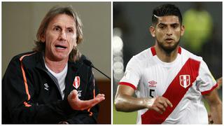 Ricardo Gareca sobre Carlos Zambrano: “Tiene todas las condiciones para jugar en Boca”