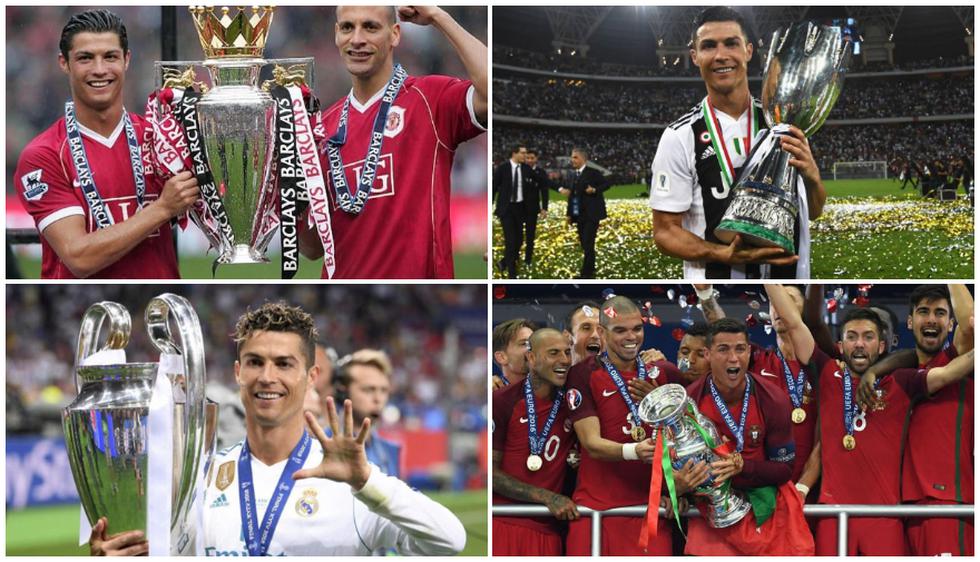 Conquistador de Europa: Cristiano Ronaldo y todos los títulos que obtuvo durante su carrera.