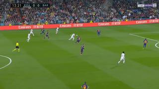 Pura calidad: Vinicius, Benzema y la jugada lujo que casi termina en gol del Real Madrid contra Barcelona [VIDEO]