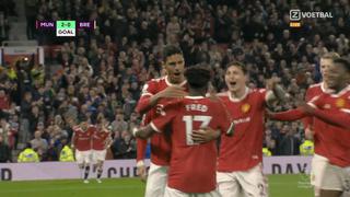 De estreno en la Premier: Varane marcó el 3-0 del Manchester United vs. Brentford [VIDEO]