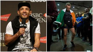 UFC 196: José Aldo se burló de la derrota de Conor McGregor ante Nate Diaz
