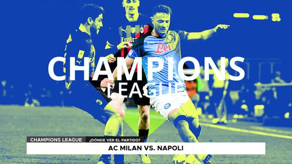 AC Milan vs. Napoli: apuestas, horarios y canales de TV para ver la Champions League