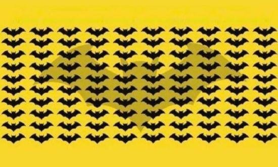 Halla al murciélago de Batman en la imagen de este nuevo reto viral. (Foto: Pinterest)