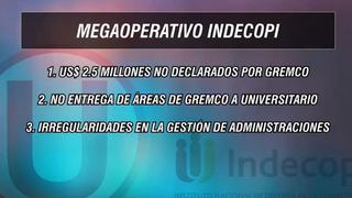 Universitario de Deportes: Indecopi presenta informe sobre megaoperativo