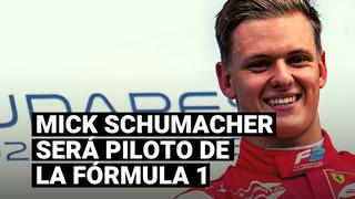 Continúa el legado: hijo de Michael Schumacher debutará el 2021 en la F1 