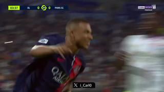 ¡Con mucha calidad! Gol de penal de Mbappé para el 1-0 de PSG vs. Lyon [VIDEO]