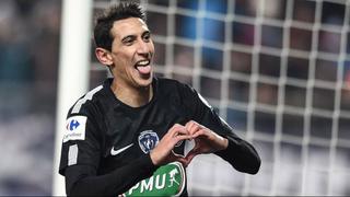 PSG avanzó a cuartos de final de Copa de Francia tras vencer a Sochaux con 'hat-trick' de Di María