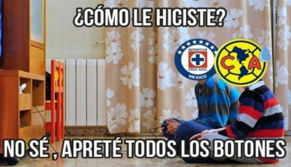 América vs. Cruz Azul: los mejores memes del 'Clásico Joven' de la Liga MX.
