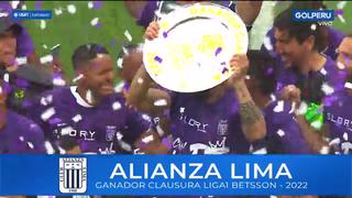 ¡La Victoria está de fiesta! Alianza Lima levantó el título del Torneo Clausura