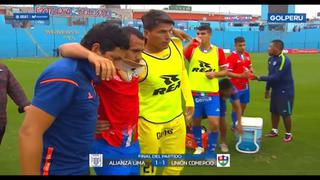 Puede herir susceptibilidades: el golpe en la cabeza que sufrió Herrera y lo dejó inconsciente ante Alianza Lima [VIDEO]