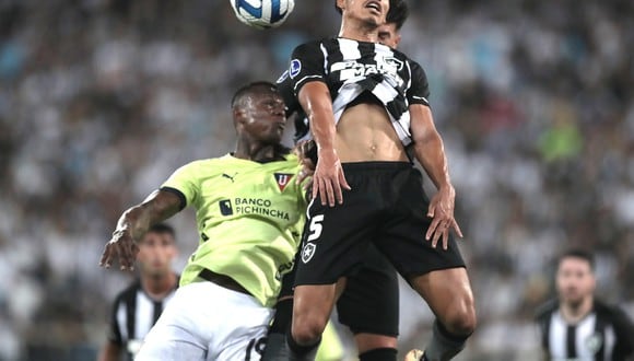Liga de Quito vs. Botafogo en partido por Copa Sudamericana. (Foto: EFE)