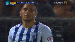 Alianza Lima contra Universitario de Deportes: Alejandro Hohberg perdió inmejorable ocasión de gol